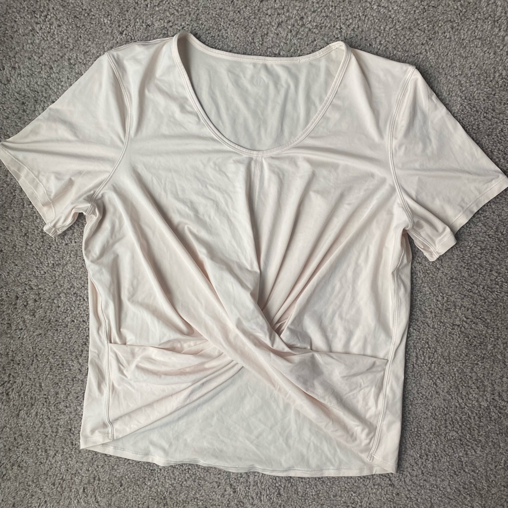 Lululemon Peach/ Nude top